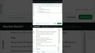 Hackerrank  Python  Sets  Symmetric difference coding codingchallenge hackerrankpython [upl. by Hamachi749]