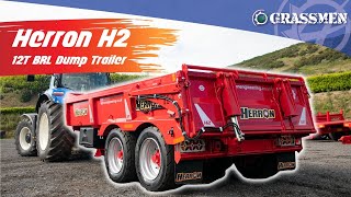 Herron H2 12T BRL Dump Trailer [upl. by Nairod]