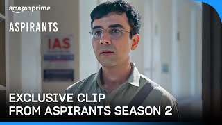 Dreams do come true  Exclusive Clip Aspirants Season 2  Prime Video India [upl. by Notsirb202]