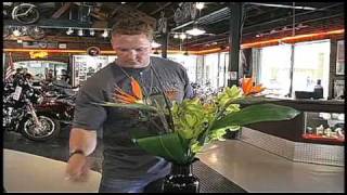 Russ on Flowers Show 18  A Stunning Fathers Day Flower Arrangement Using Bird of Paradise [upl. by Jeri512]