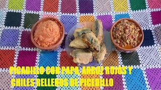 Receta Fácil De Picadillo Y Chiles Rellenos [upl. by Reivax431]