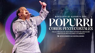 Popurri De Coros Pentecostales  Virginia Brito Ft Ministerio De Alabanza Judá [upl. by Initirb602]