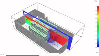 Simulacion CFD Humo Incendio [upl. by Kamila]