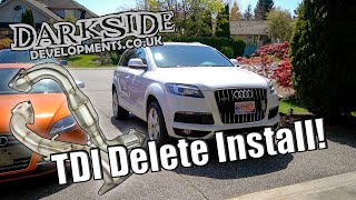 Deleting your 30 TDI  Darkside Full Delete Kit Install [upl. by Topper]