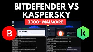 Kaspersky vs Bitdefender Test vs 2000 Malware [upl. by Maximilianus98]