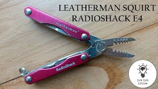 Leatherman Squirt RadioShack Radio Shack E4 keychain tools series part 3 [upl. by Eiggam]