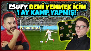 ESUFY BENİ YENMEK İÇİN 1 AY KAMP YAPMIŞ YENİ HESABIYLA GELMİŞ eFootball Mobile 2025 [upl. by Reidar636]