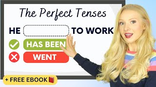 Learn the Perfect Tenses Easily in 12 Minutes [upl. by Dynah]