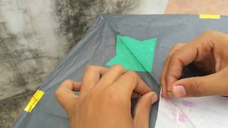 how to tie kite  kite fighting tricks  how to fly kite [upl. by Primaveras]