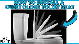 How To Install A Kohler Quiet Close Toilet Seat In Under Five Minutes Super Quiet Close [upl. by Dwain]