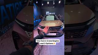 Tata Curvv and 2 new Engine Launched TataCurvv [upl. by Ehlke788]