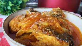 Recette Poisson DORADE à la sauce tomate très simple et delicieuxDorade fritle gout de [upl. by Danby]