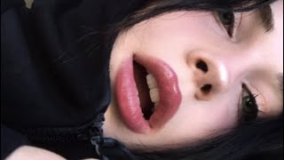 Russian lip fillermoisturized lips 💋 [upl. by Ayetal]