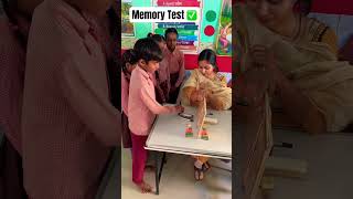 Memory Game  school activity school shorts trendingsong bhoolbhulaiyaa3 djwalebabu762 [upl. by Eelhsa]