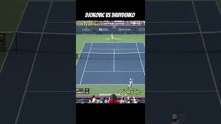 Rally tennis Djokovic vs Davydenko sport increíble juego 🎾 [upl. by Southworth855]