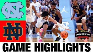 7 North Carolina vs Notre Dame Highlights  NCAA Mens Basketball  2024 College Basketball [upl. by Crowns839]