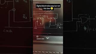 Digital electronics easy study engineering electronicstrending shorts mhtcet2025 mhtcethsc [upl. by Nylazor]