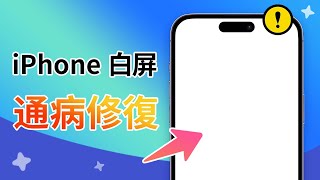 【iPhone 白屏】專業解決方案！快速修復你的 iPhone 白畫面問題 [upl. by Gordie564]