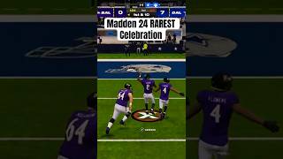 RAREST CELEBRATION IN MADDEN 24 madden24 youtubeshorts [upl. by Acino795]