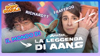 DISEGNIAMO dei PERSONAGGI PAZZESCHI con fraffrog e RichardHTT 🌀✨ Avatar  Netflix DOPOSCUOLA [upl. by Gavriella]