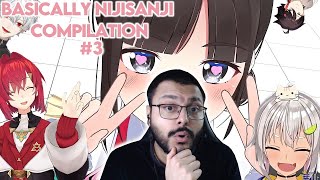 BASICALLY NIJISANJI COMPILATION 3 REACTION [upl. by Htaeh105]