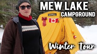 MEW LAKE CAMPGROUND TOUR [upl. by Egdirdle]