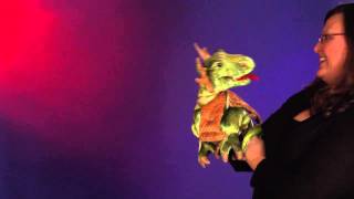 Folkmanis® Wyvern Dragon Puppet Demo [upl. by Otsedom772]