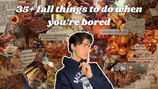 vlogtober FALL THINGS TO DO WHEN YOU’RE BORED [upl. by Odnaloy445]