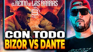 💥 EL REGRESO DE BIZOR 💥  PIEZAS REACCIONA A BIZOR VS DANTE  SPIT MX [upl. by Lyj]