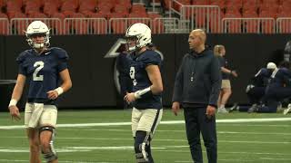 RGTV Penn State practice ChickfilA Peach Bowl 12262023 [upl. by Leicam]