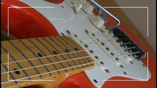 Phil Walker  Fiesta Red Fender Stratocaster Demo [upl. by Nalod]