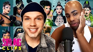 Speed Review of RPDR S16E02 w Derrick Barry amp Monét X Change  Sibling Rivalry Clips [upl. by Aihceyt]