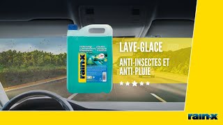 RainX  Nouveau LaveGlace été 2 en 1  antiinsectes et antipluie [upl. by Keligot]