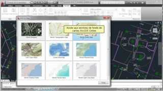 Exploiter les services web ArcGIS dans AutoCAD grâce à ArcGIS for AutoCAD [upl. by Aleron]