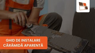 Montaj cărămidă aparentă  ghid de instalare  Stone Deco Style [upl. by Perot]