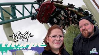 THORPE PARK  Der Thrill Park in Europa  VLOG [upl. by Doomham212]