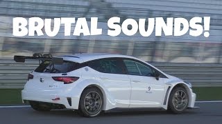 400HP Opel Astra TCR testing on Nürburgring [upl. by Nishom23]