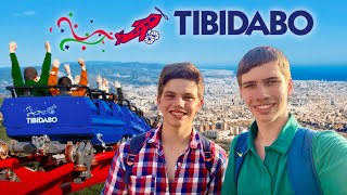 TIBIDABO Amusement Park VLOG 2024 [upl. by Vano]