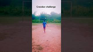 I Tried The CROSSBAR CHALLENGE With MESSI’S SKILLS [upl. by Swehttam]