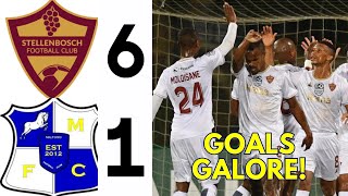 Nedbank Cup Stellenbosch FCs Dominant 61 Win over Milford FC Extended Highlights [upl. by Aiak]