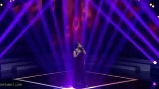 STR in Vijaytv Supersinger Manmadhan Nibuna Nibuna Song Live [upl. by Airdnoed]