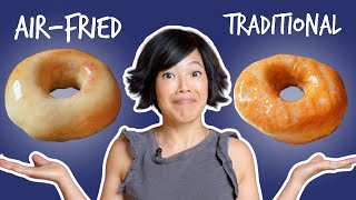 AirFried Doughnuts Take 3 Minutes To Cook But Are They GOOD [upl. by Behnken]