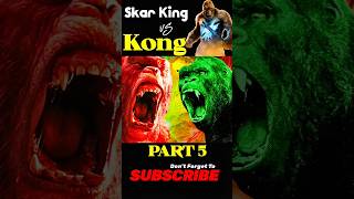 Kong VS Skar King की लड़ाई 😱Godzilla x Kong The New Empire Explained in HINDI shorts shortsfeed [upl. by Leckie]