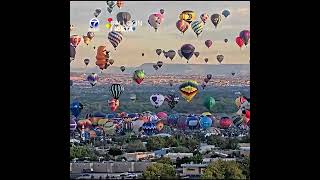 Albuquerque International Balloon Fiesta 2023  Tuesday Timelapse [upl. by Mor]