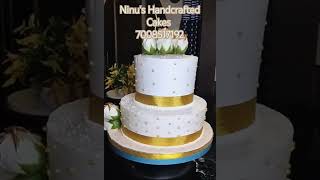 Anniversary two tier cake [upl. by Nie]