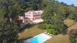 Superb manor house close to the Lot for sale in the LotetGaronne France  Ref BVI61108 [upl. by Llednew]