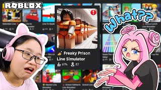 What Are These Weird Roblox Games  Roblox [upl. by Nellda]