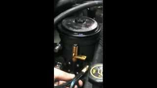 How to check fuel pressure on VT365 [upl. by Aniehs96]