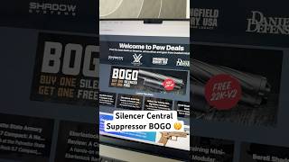 Banish Suppressor BOGO silencer suppressor silencercentral [upl. by Ellennahc]