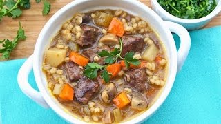 Beef Barley Soup [upl. by Akiaki]